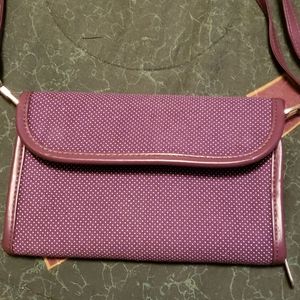 Thirty-one purple clutch